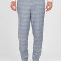 Polo Blue Windowpane Pants - SARTORO