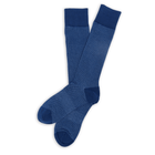  Navy Birdseye Dress Socks - SARTORO691
