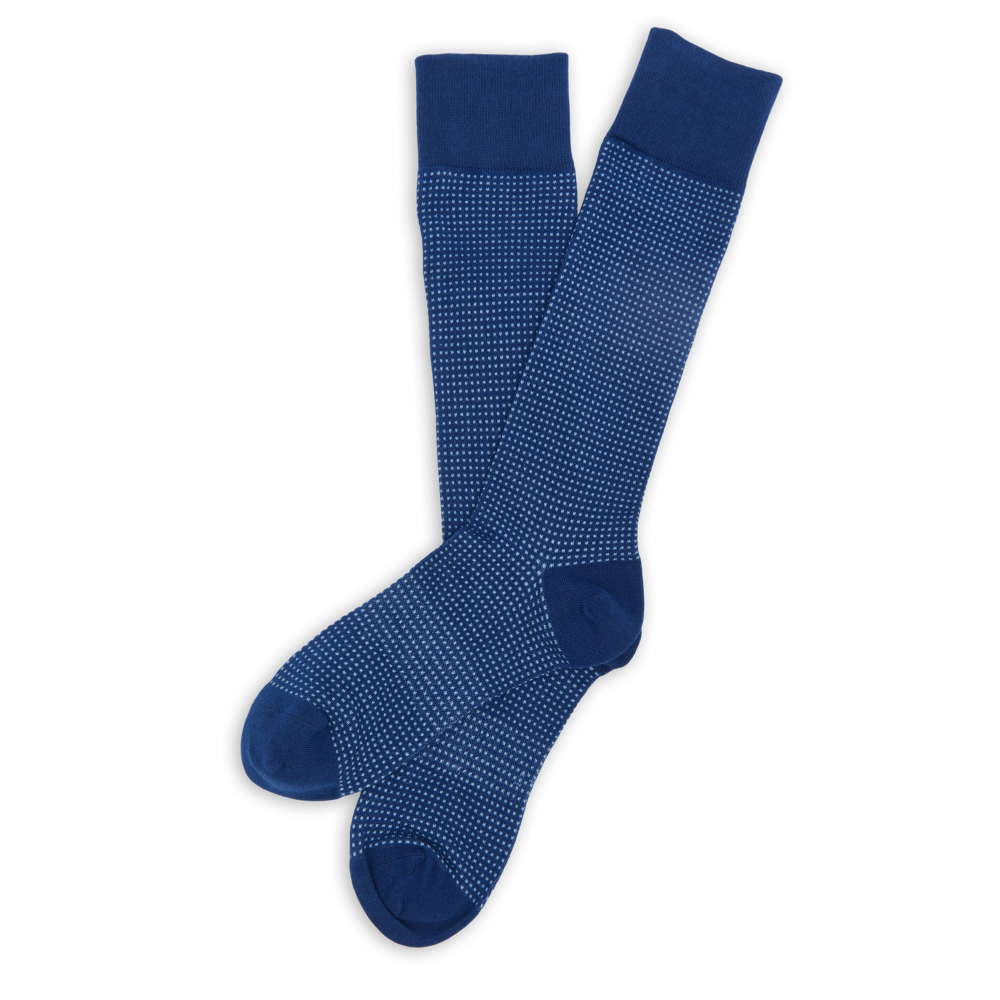  Navy Birdseye Dress Socks322