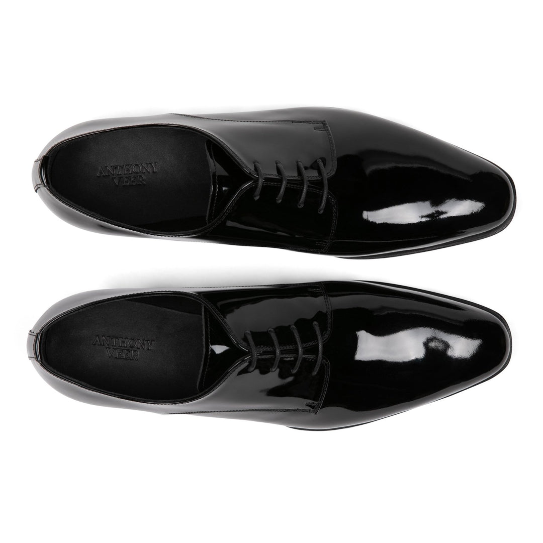 Prestige Tuxedo Derby // Onyx Shine Black - SARTORO