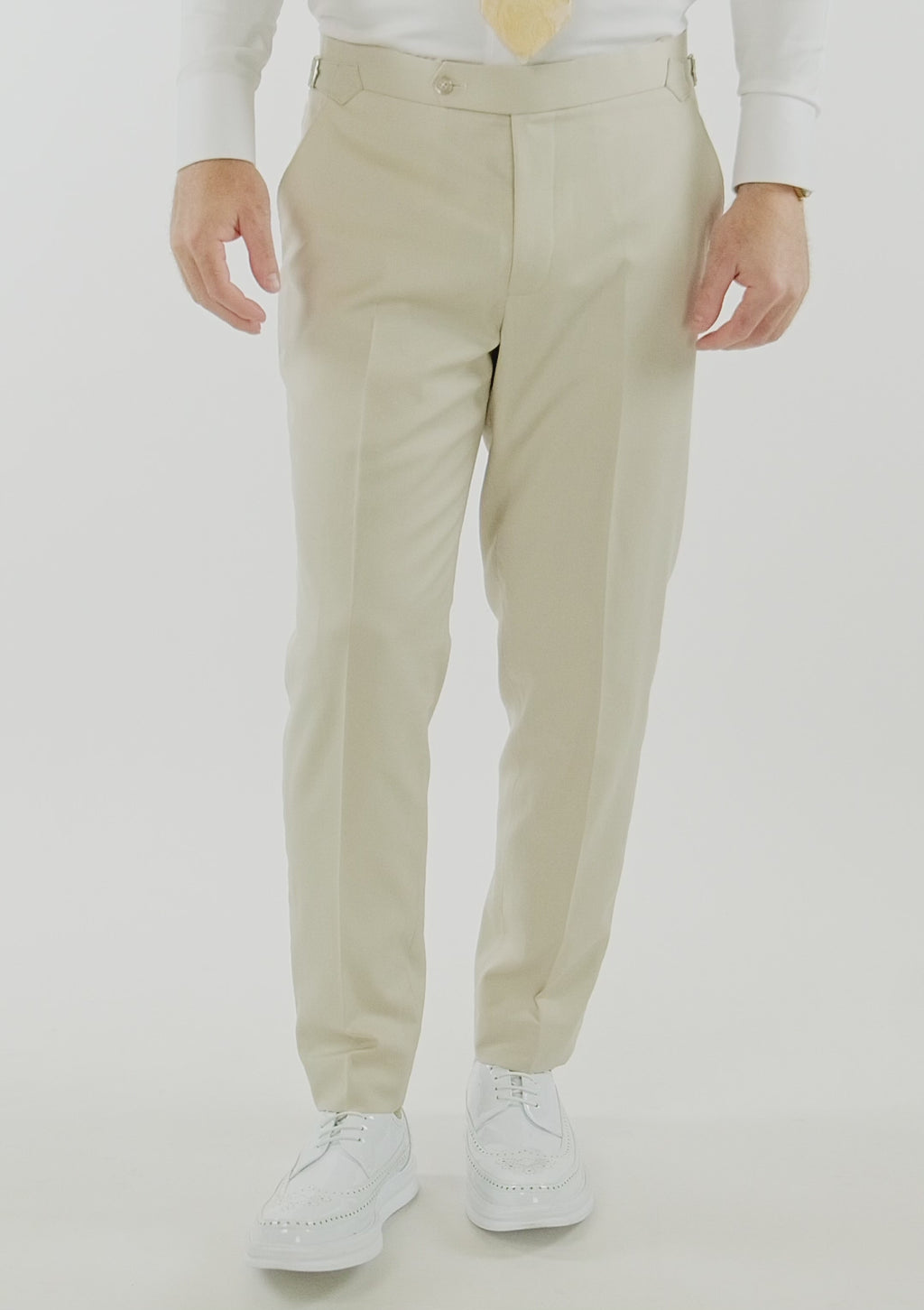Siena Ivory Twill Pants