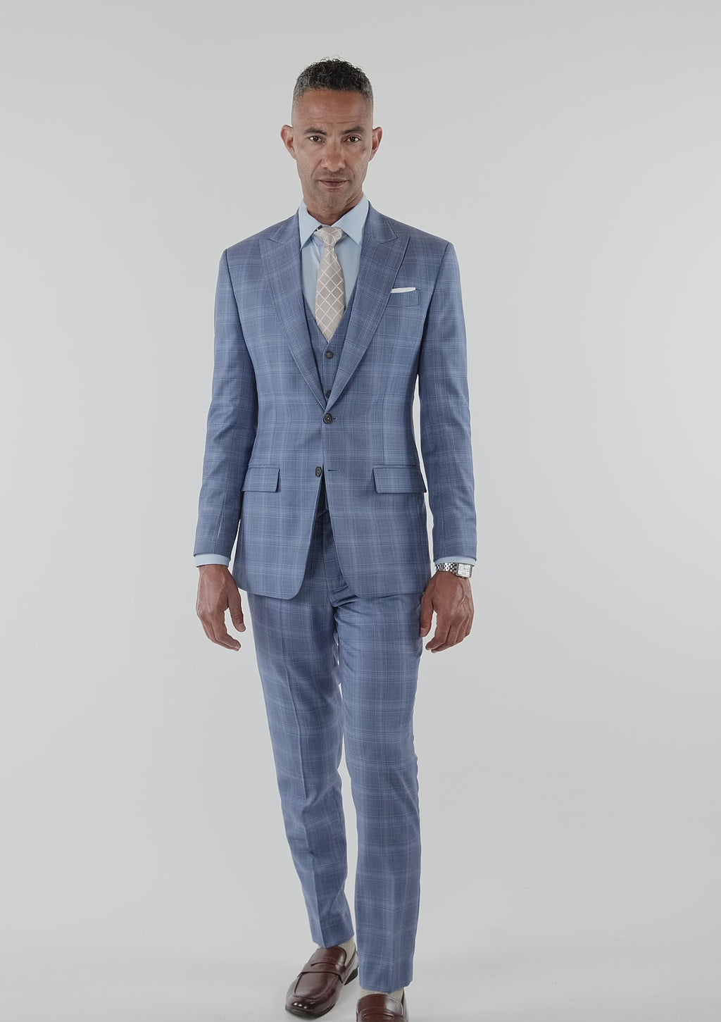 Fresno Blue Bryant Suit