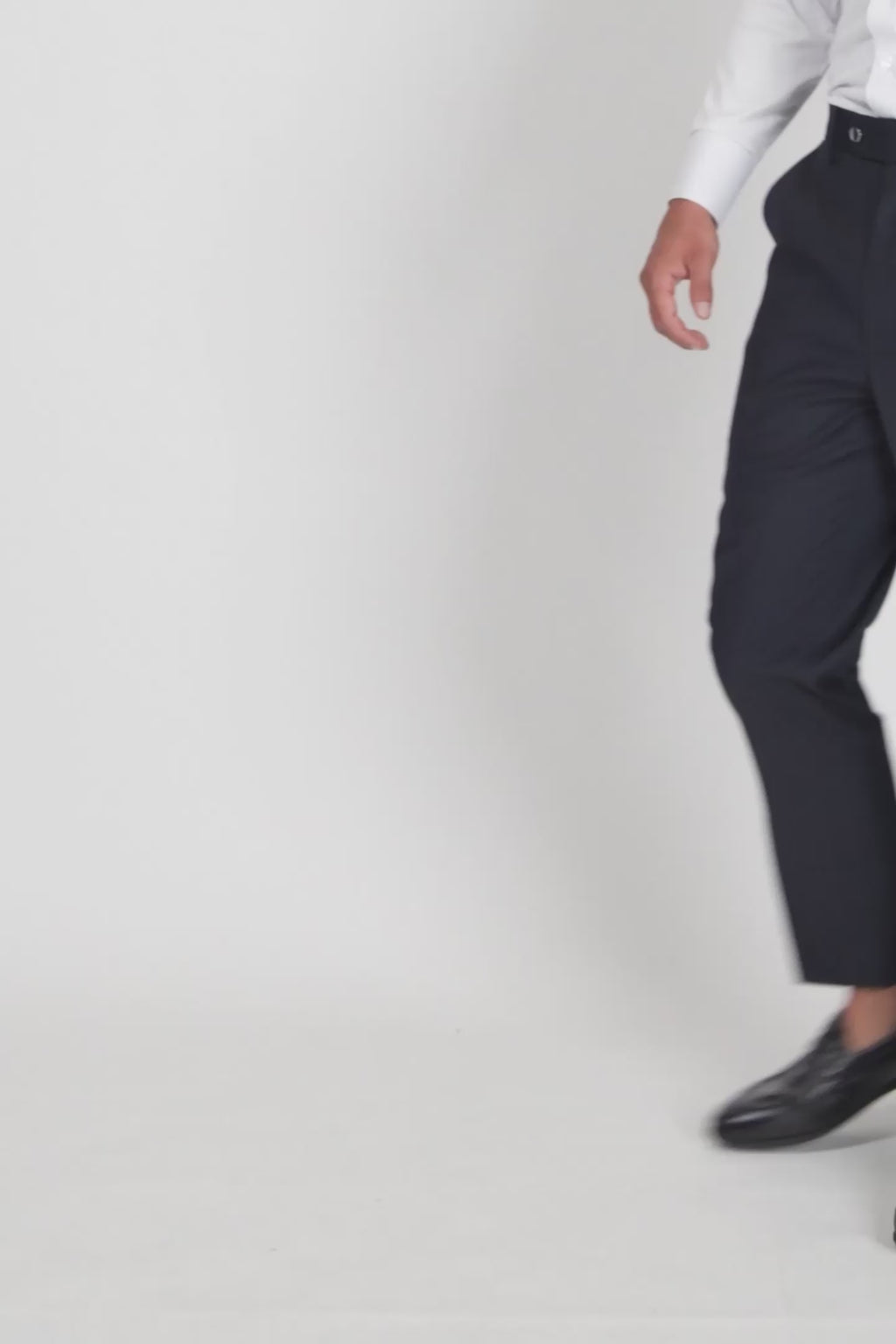 Dark Navy Twill Pants