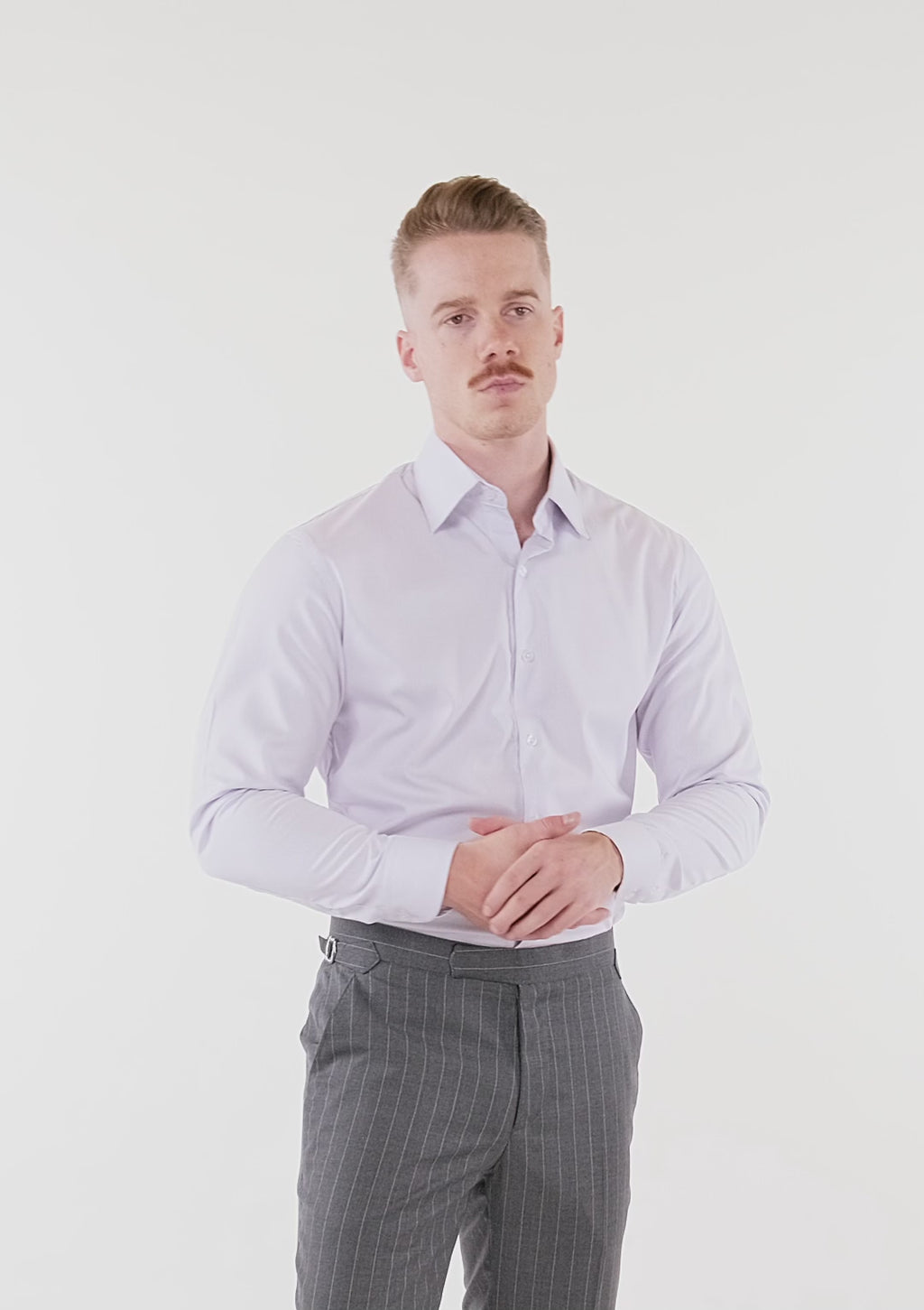 Lavender Stripe Shirt