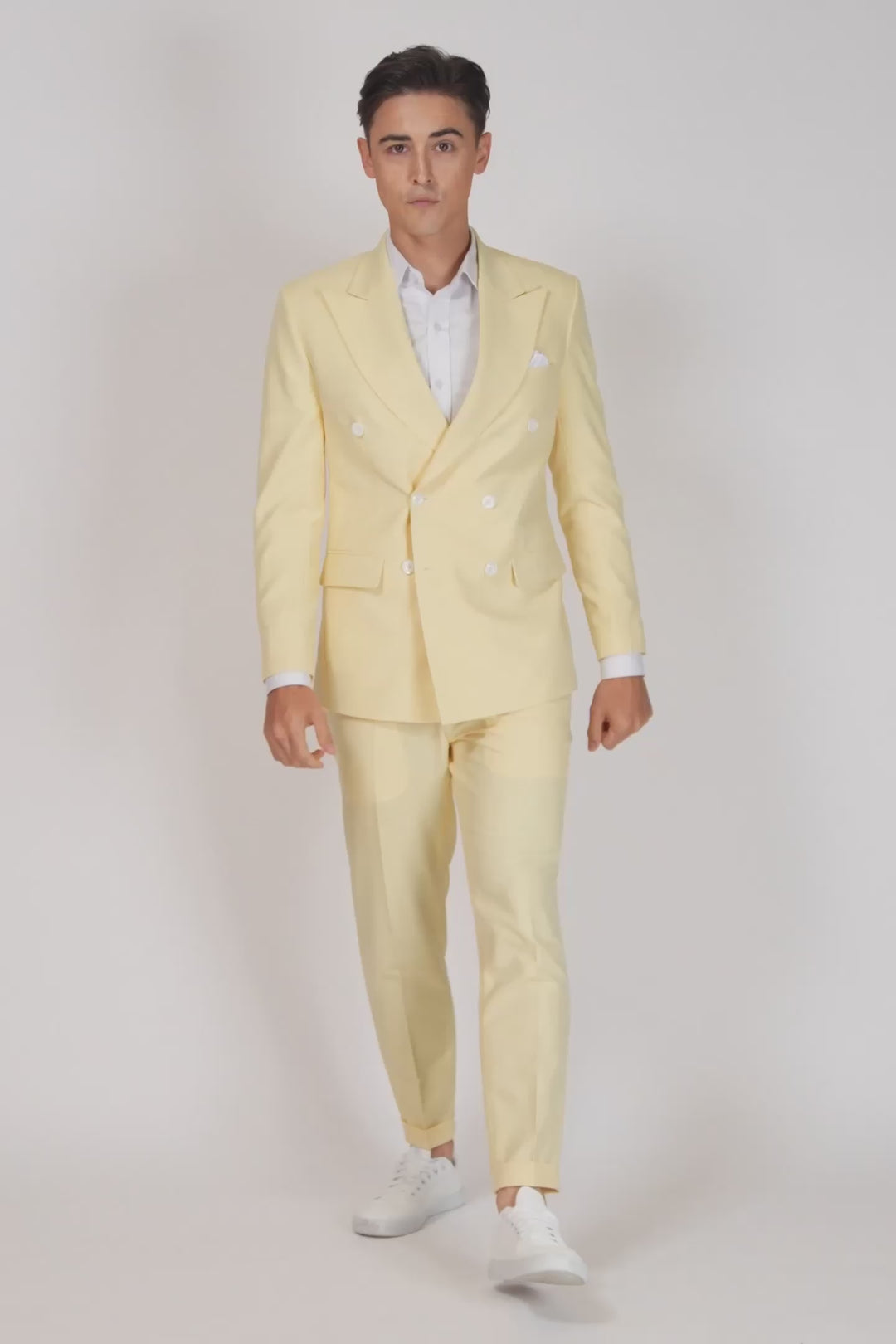 Waverly Cream Stretch Suit