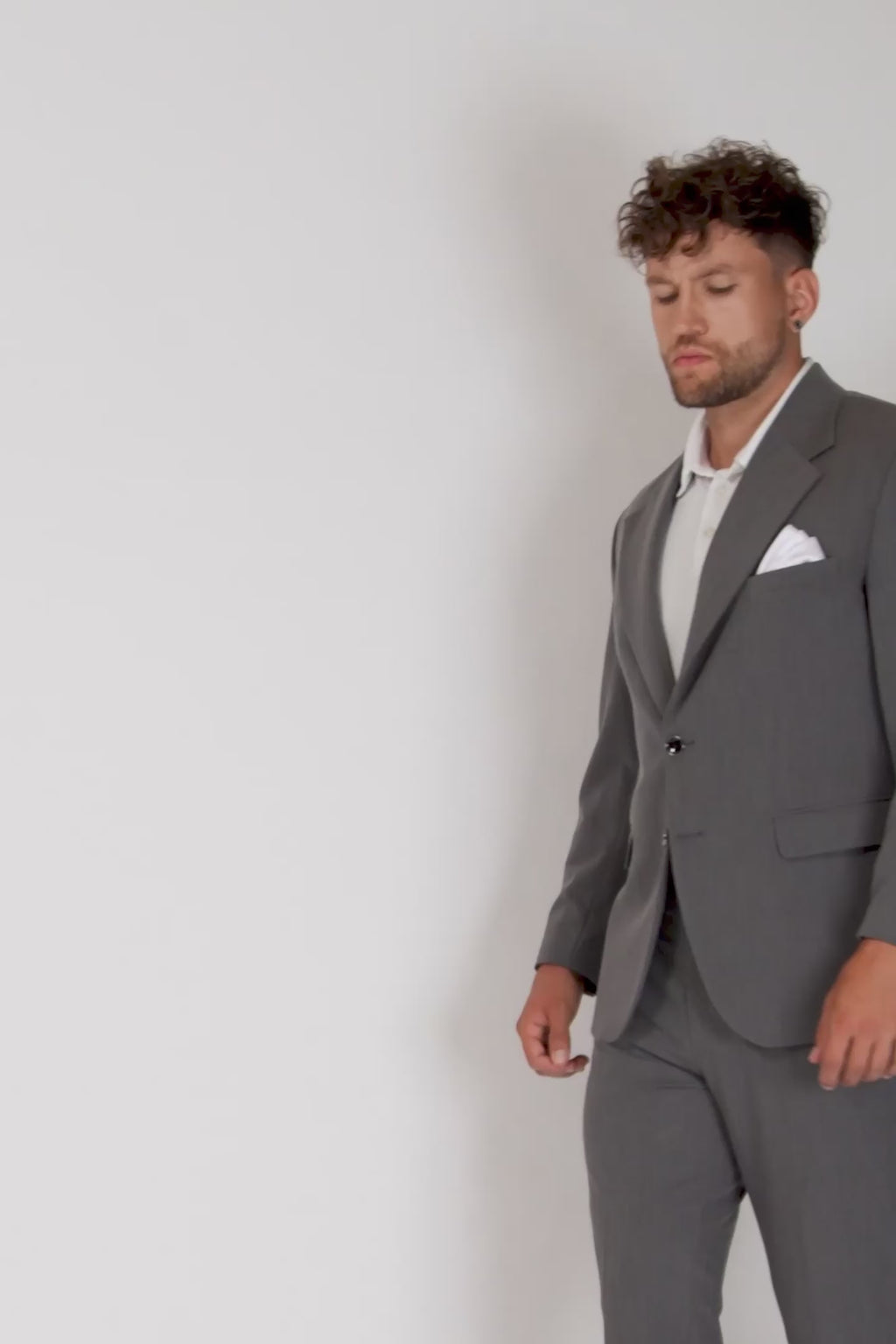 Ellis Light Grey Stretch Jacket