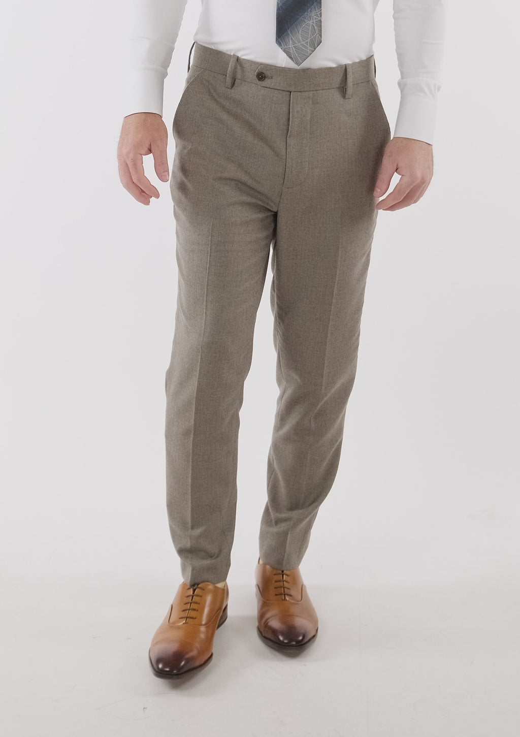 Astoria Brown Flannel Pants