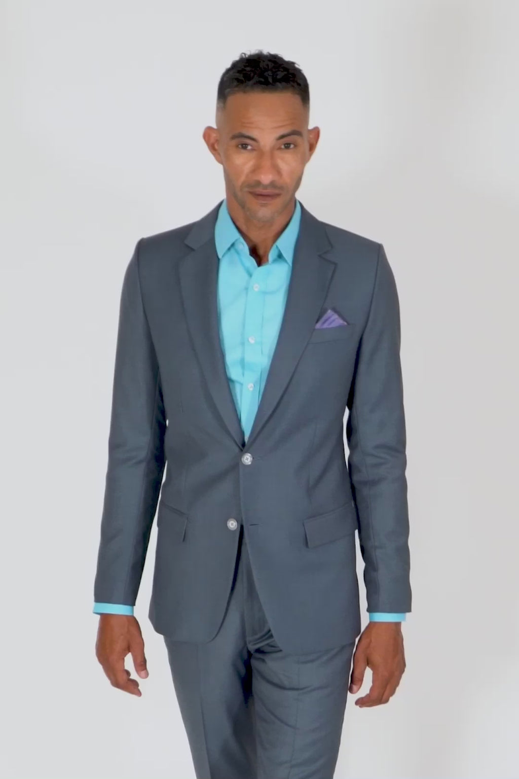 Astor Slate Grey Twill Jacket