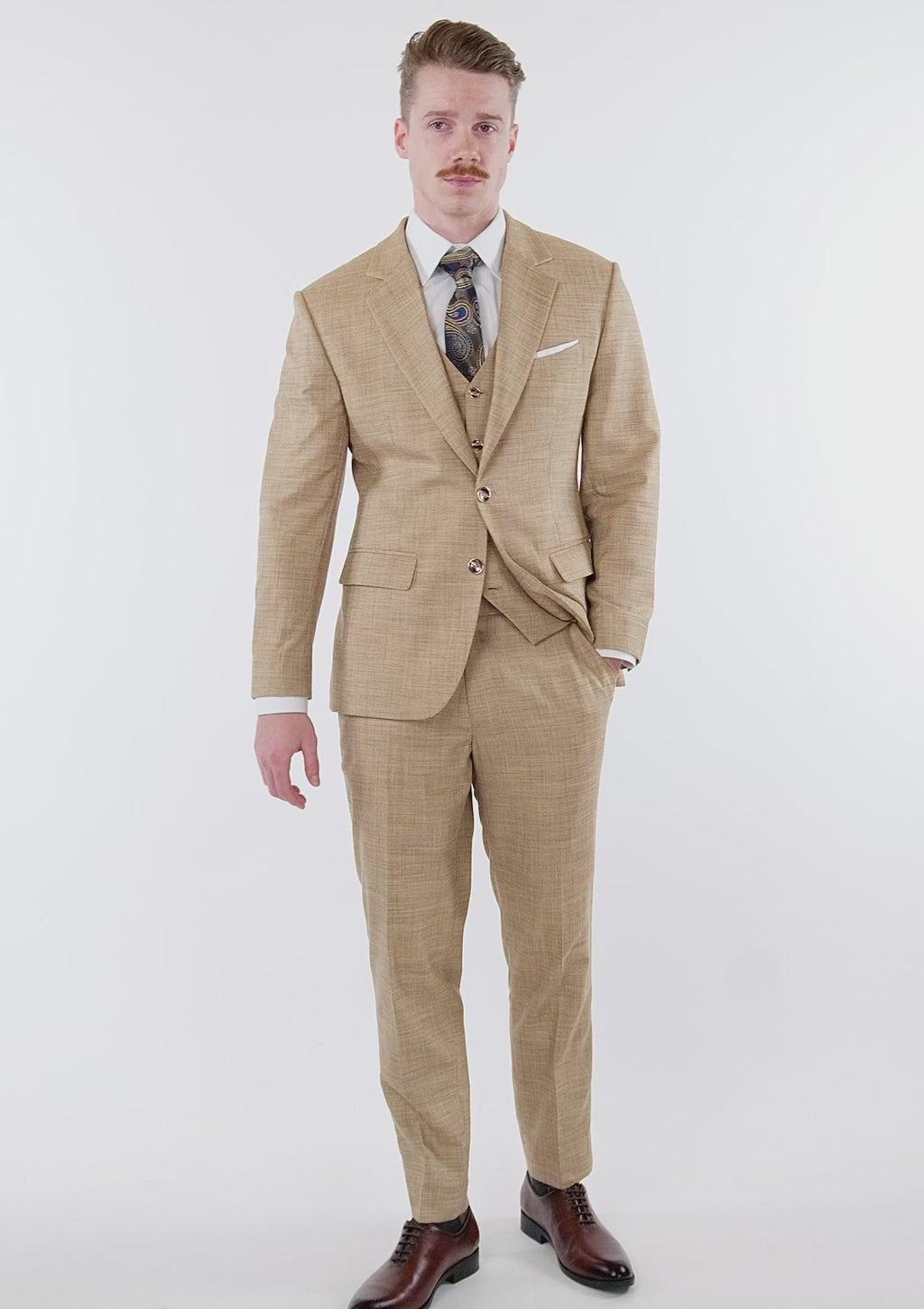 Sandstone Bamboo Astor Suit