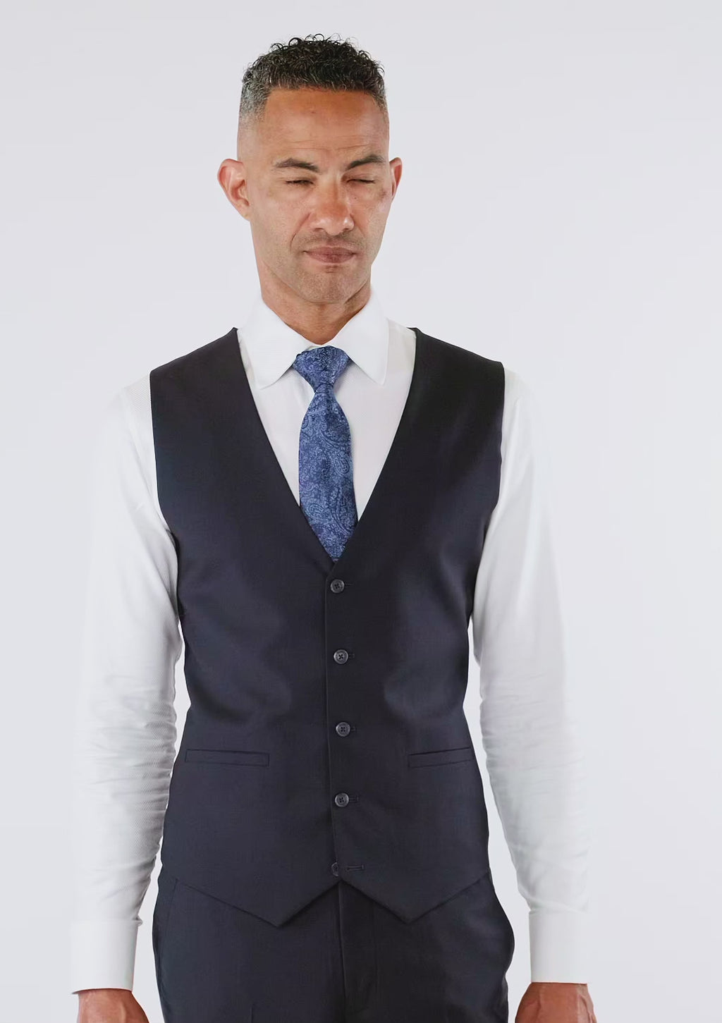 Deep Navy Vest