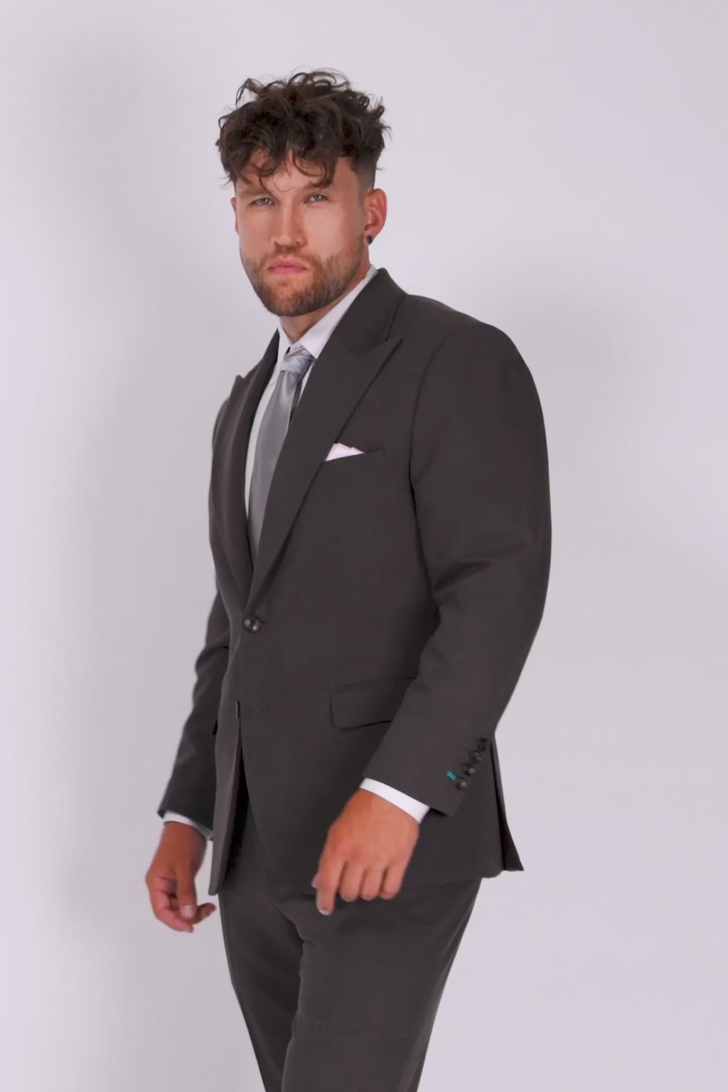 Hudson Charcoal Stretch Jacket