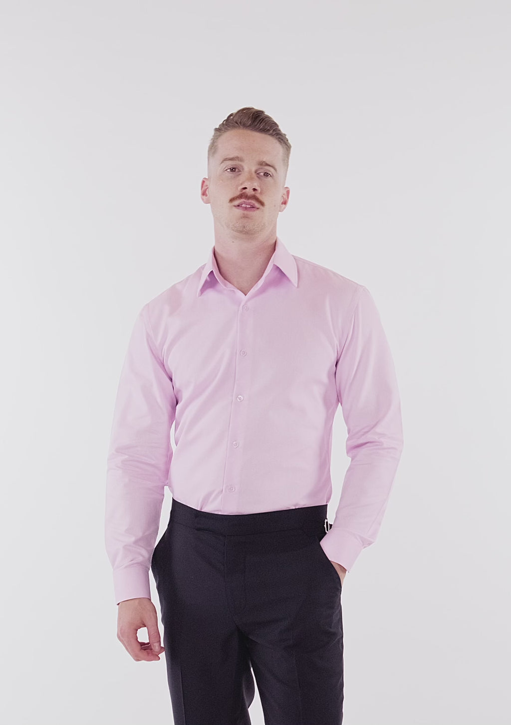 Blush Rose Micro Dot Shirt