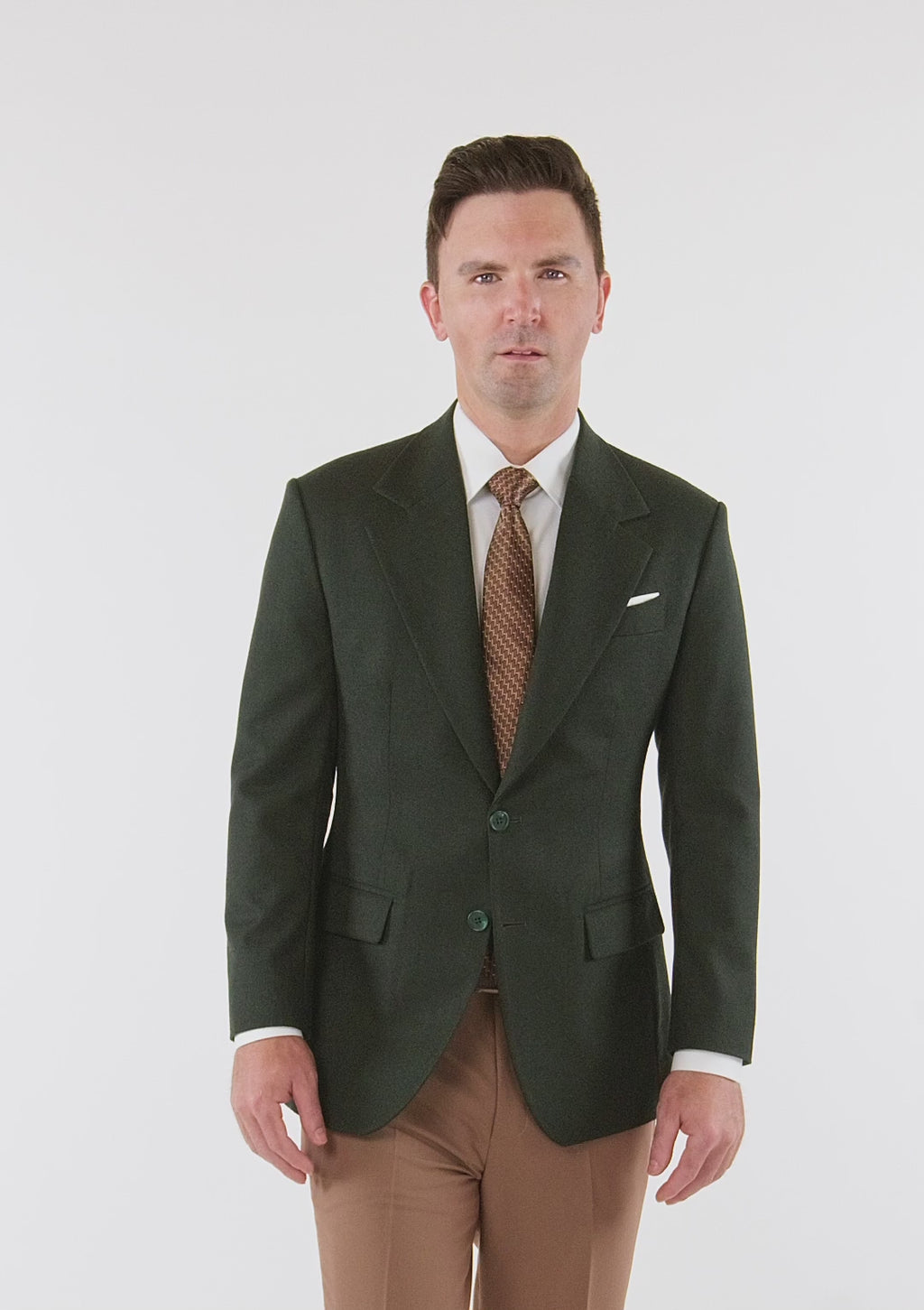 Forest Green Flannel Ellis Jacket