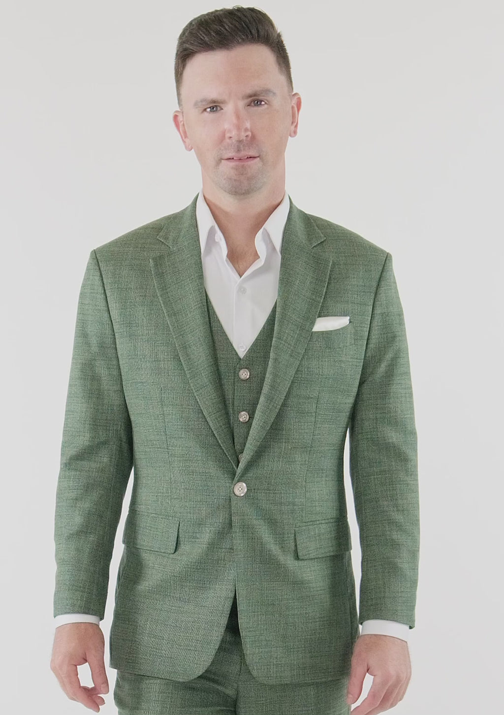 Lafayette Aspen Green Hopsack Jacket