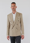 280158 Nobility fashion 120s Light Brown Jacket