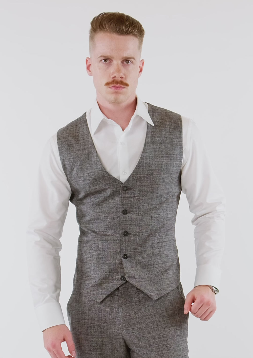 Nickel Grey Bamboo Vest