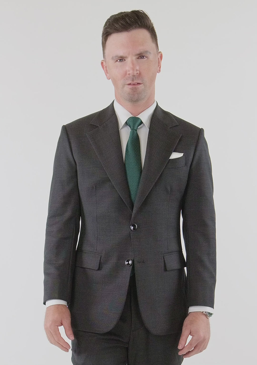 Ellis Black Pindot Jacket