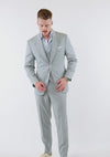 Pale Blue Italian Wool Ellis Suit