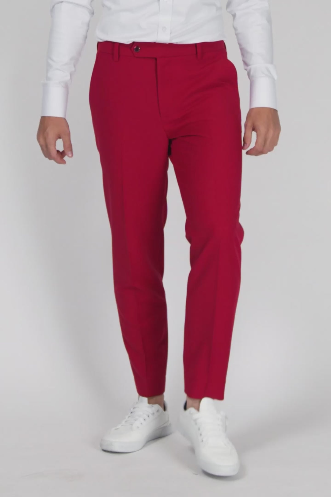 Spanish Red Stretch Pants