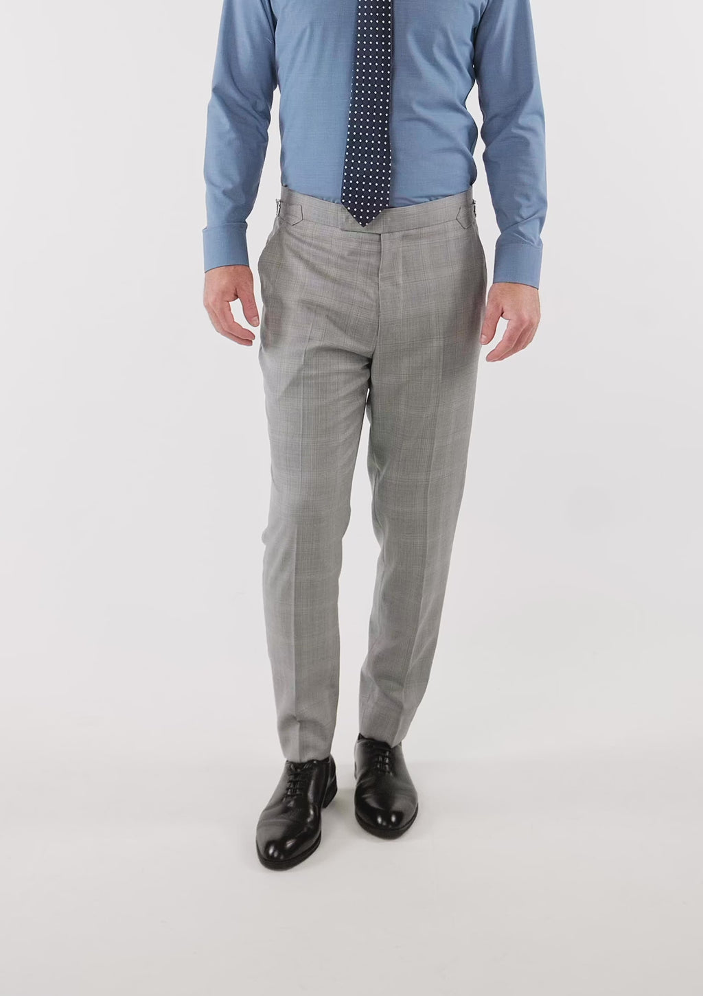 Spanish Grey Checked Pants