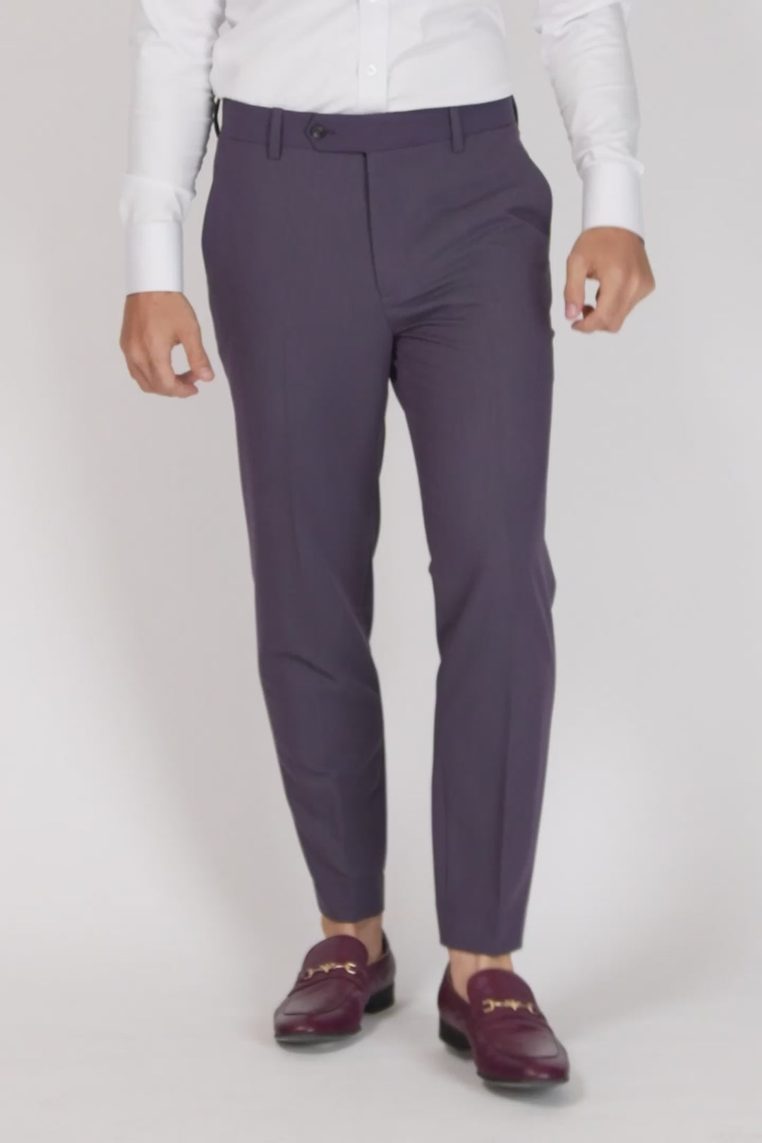 Eminence Purple Stretch Pants