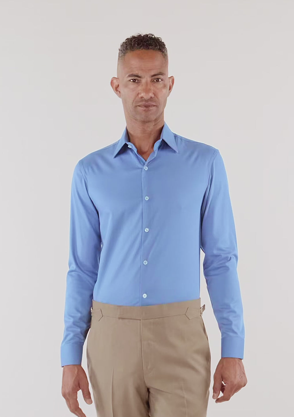 Ocean Blue Bamboo Shirt