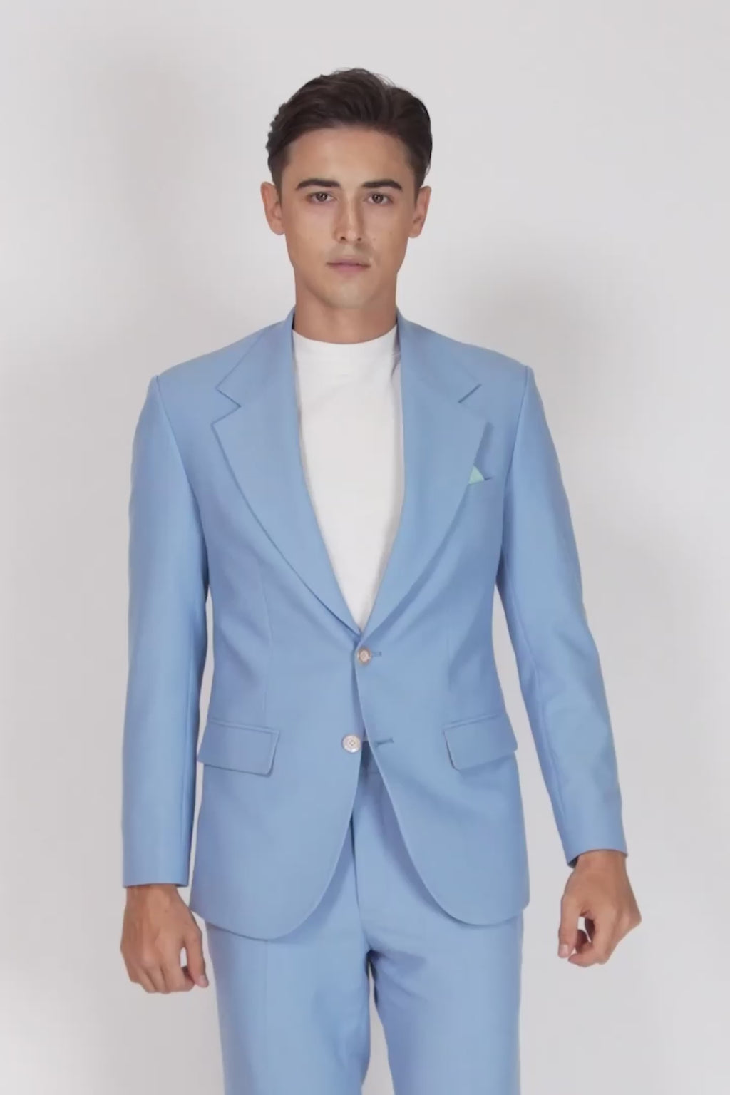 Ellis Icy Blue Stretch Jacket
