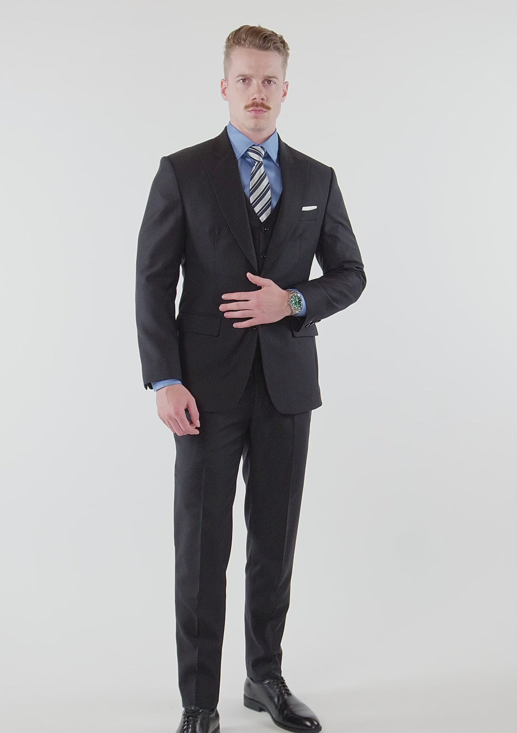 Onyx Black Bryant Suit