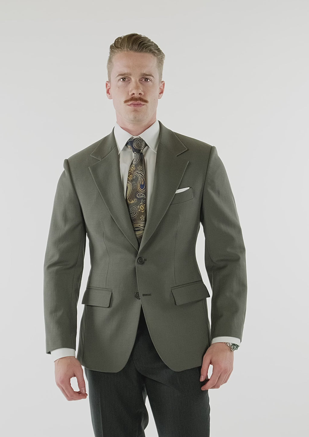 Vintage Olive Ellis Jacket