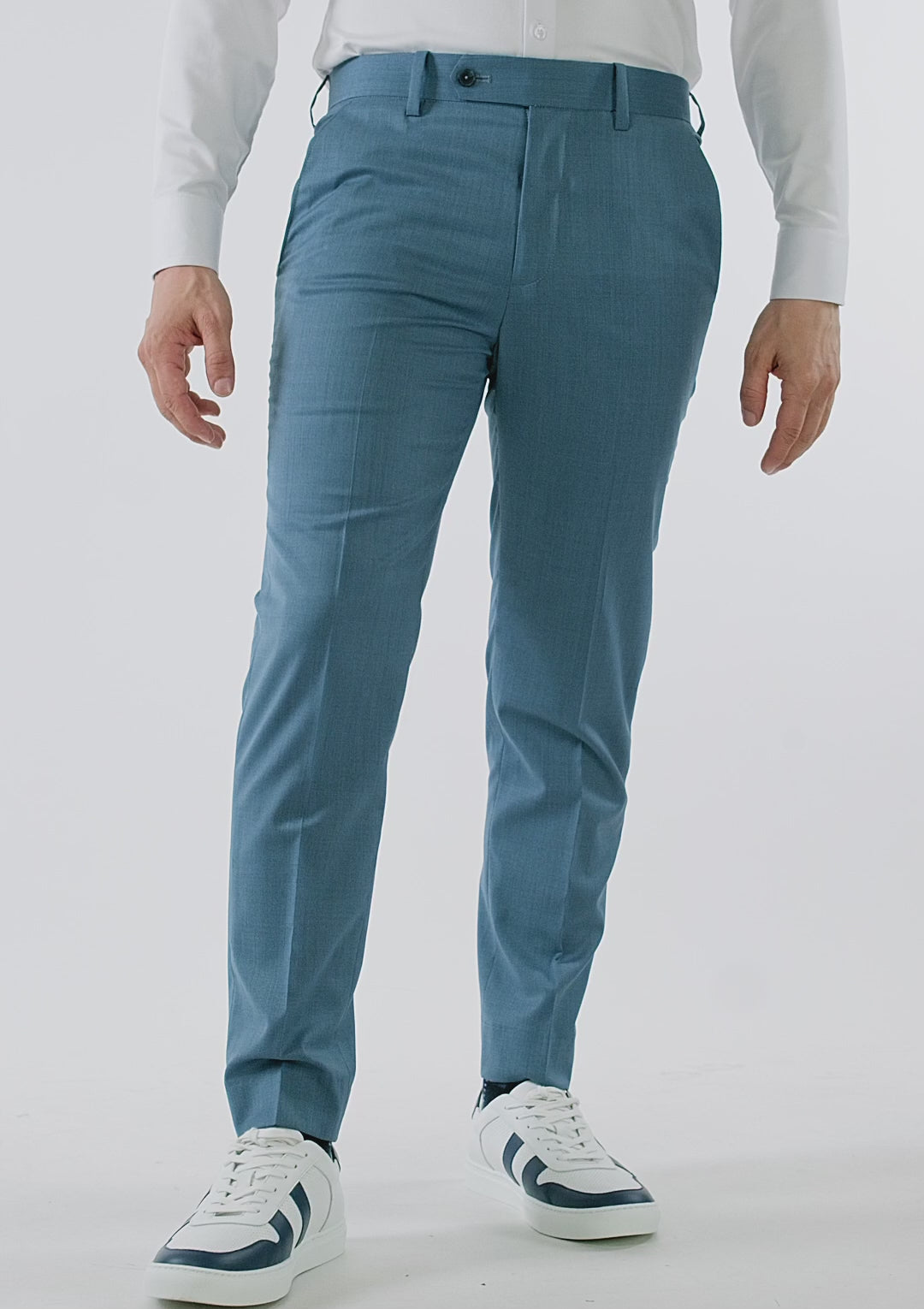 Olympic Blue Performance Stretch Suit Pants