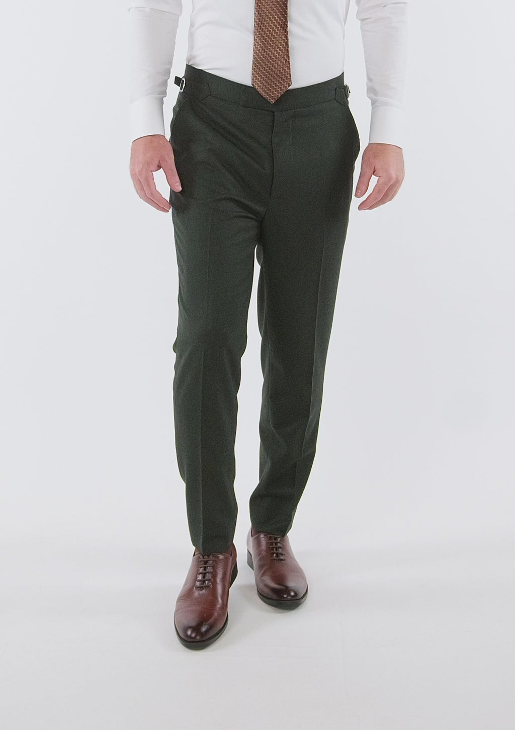 Forest Green Flannel Pants