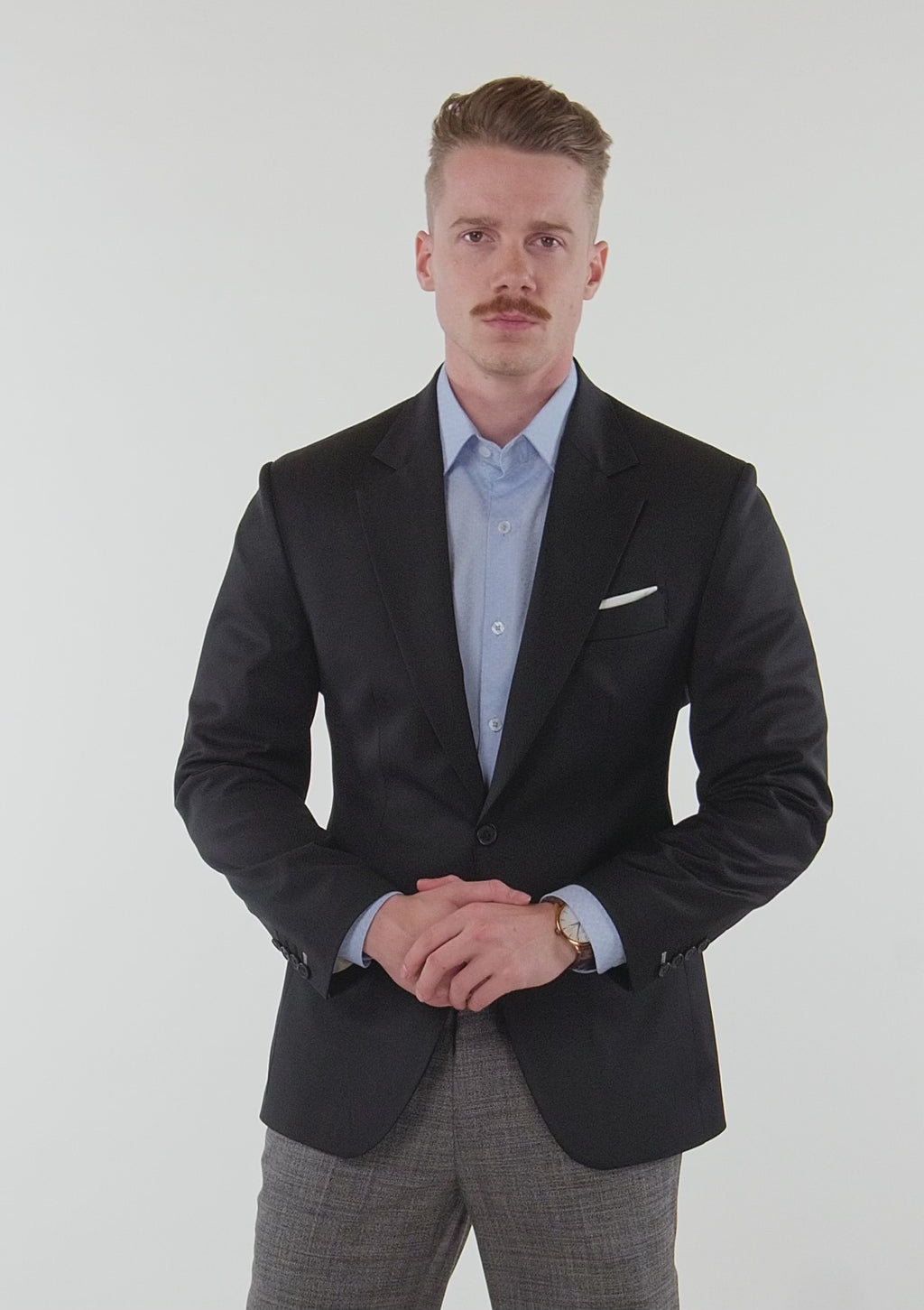 Jet Black Performance Stretch Jacket