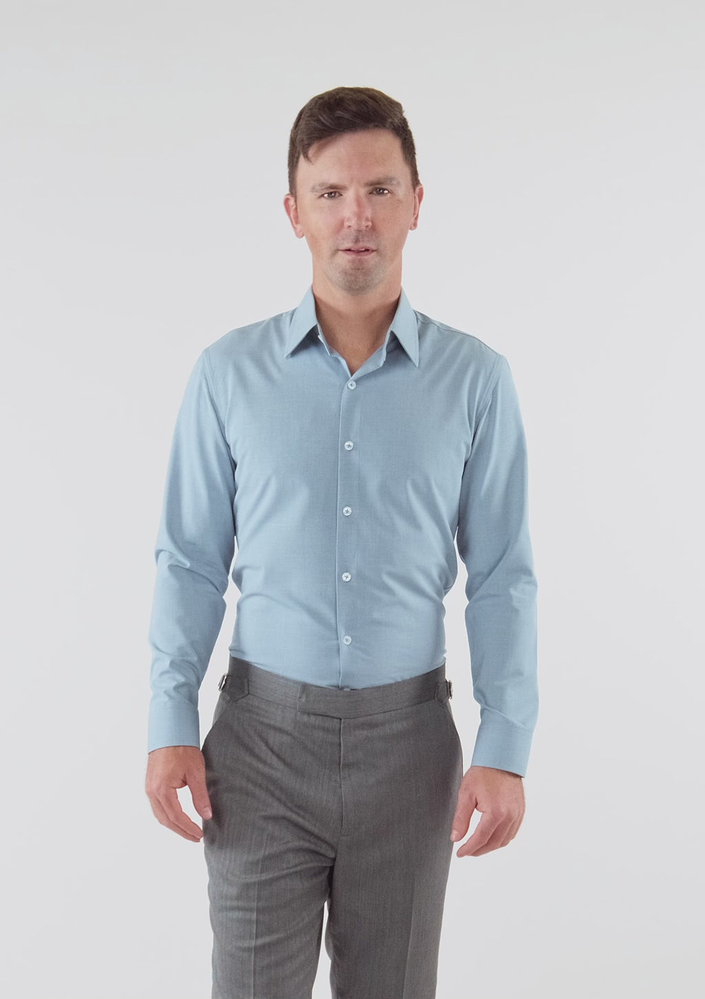 Teal Blue Aloe Shirt