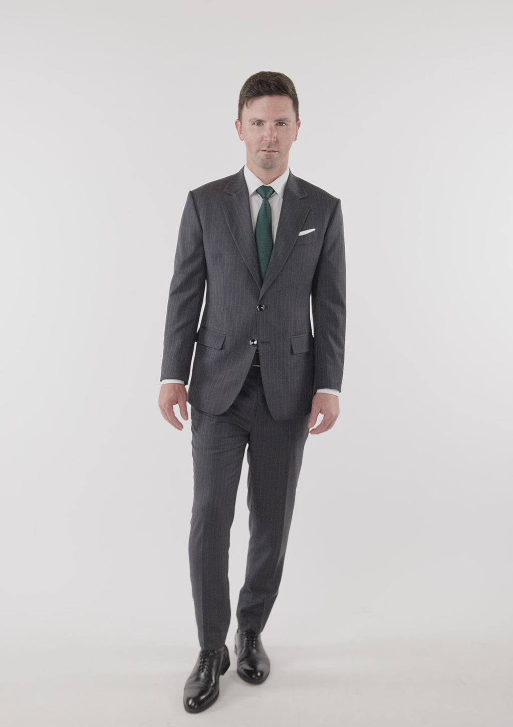 Charcoal Pinstripe Astor Suit