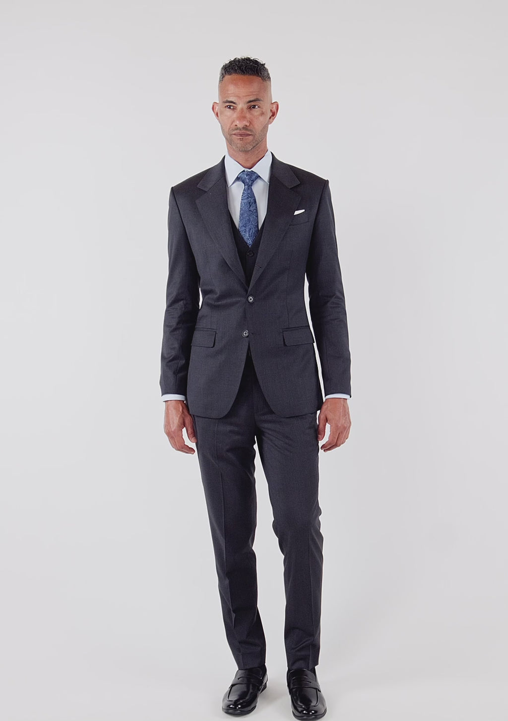 Charcoal Grey Performance Stretch Suit
