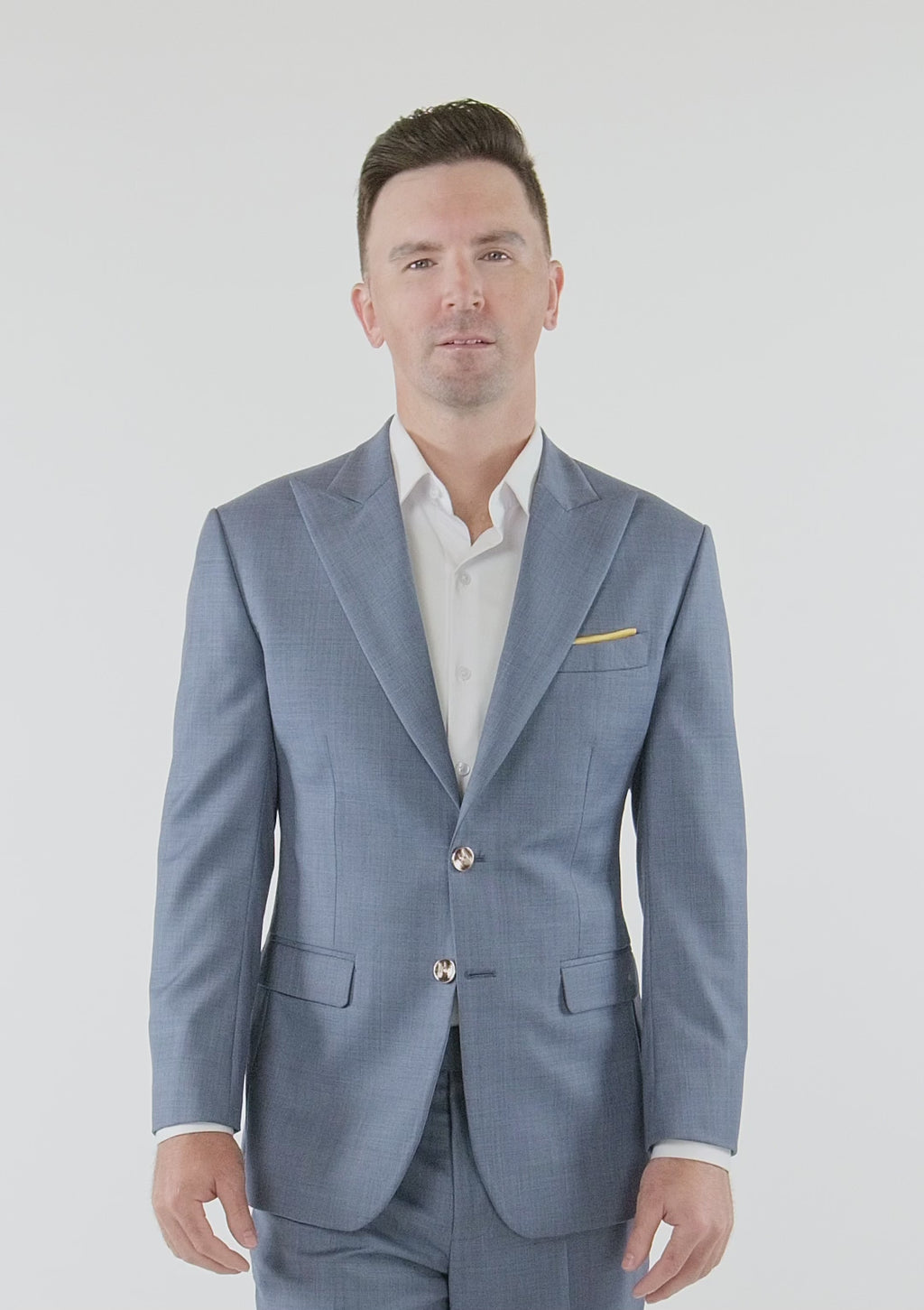 Bryant Vista Blue Sharkskin Jacket