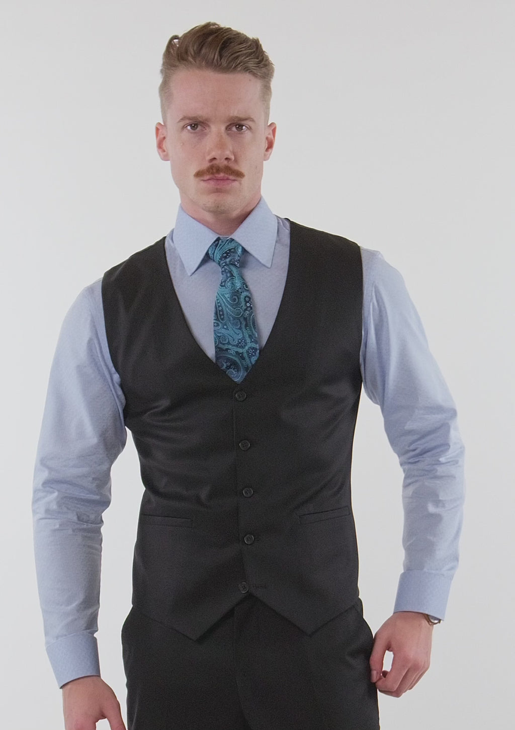 Jet Black Performance Stretch Vest