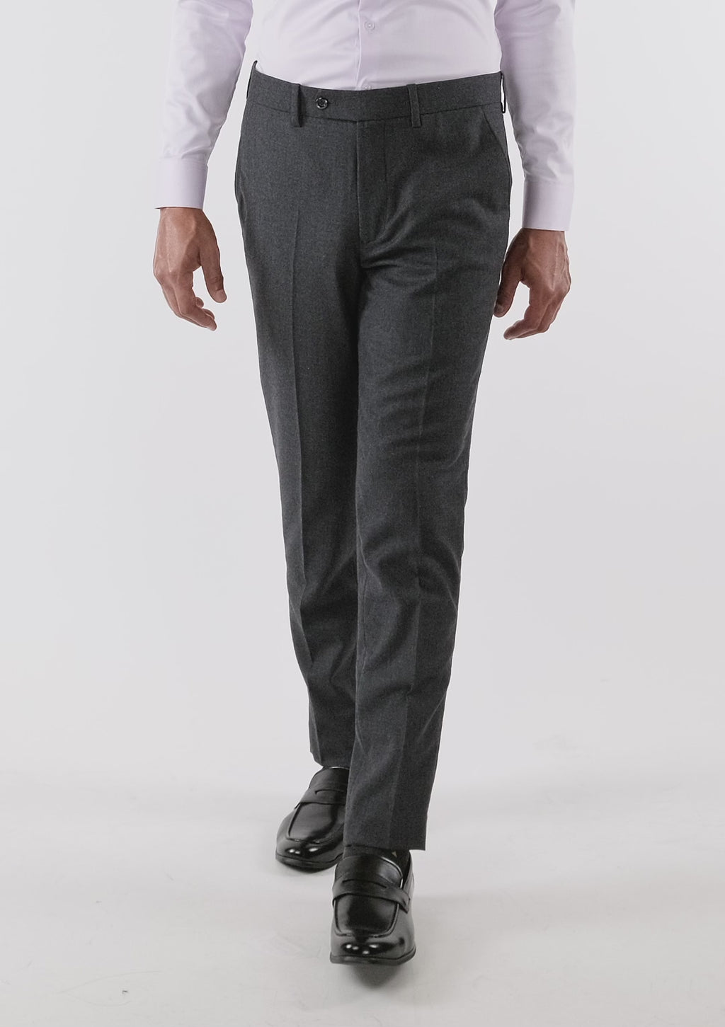 Charcoal Flannel Pants