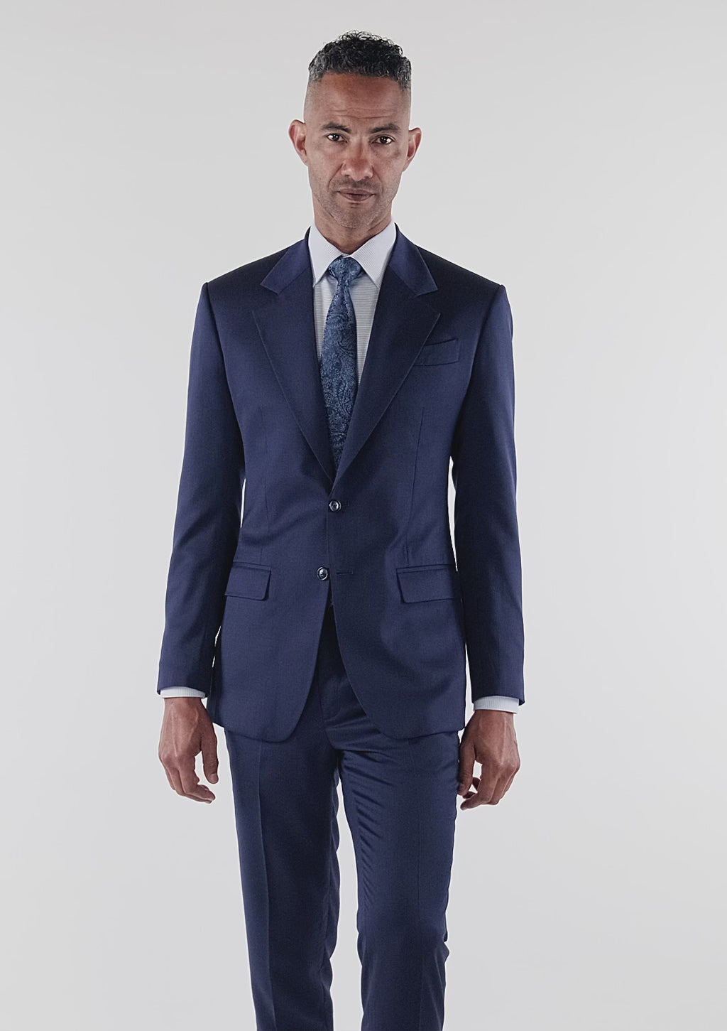 Oxford Navy Ellis Suit