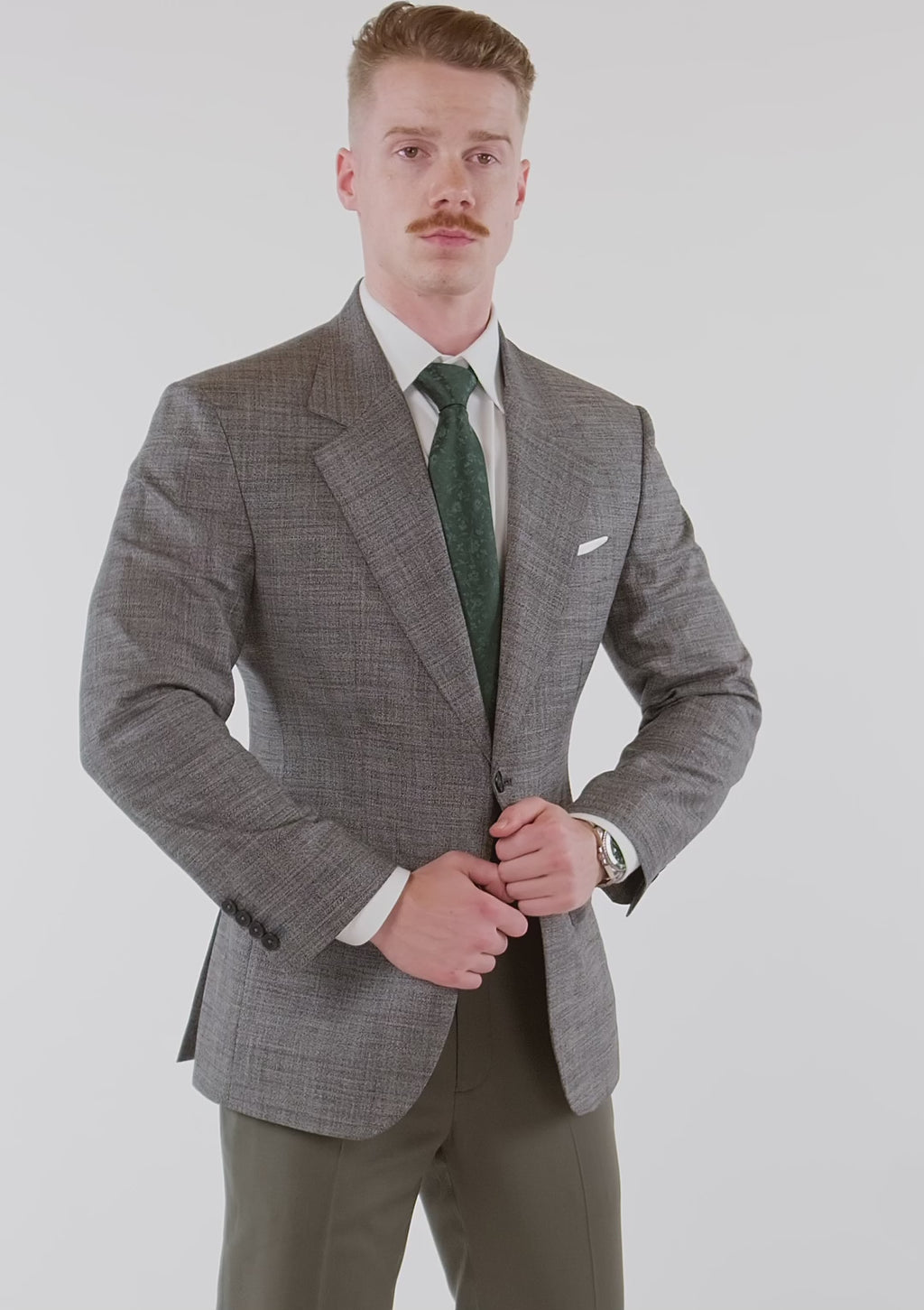 Nickel Grey Bamboo Ellis Jacket