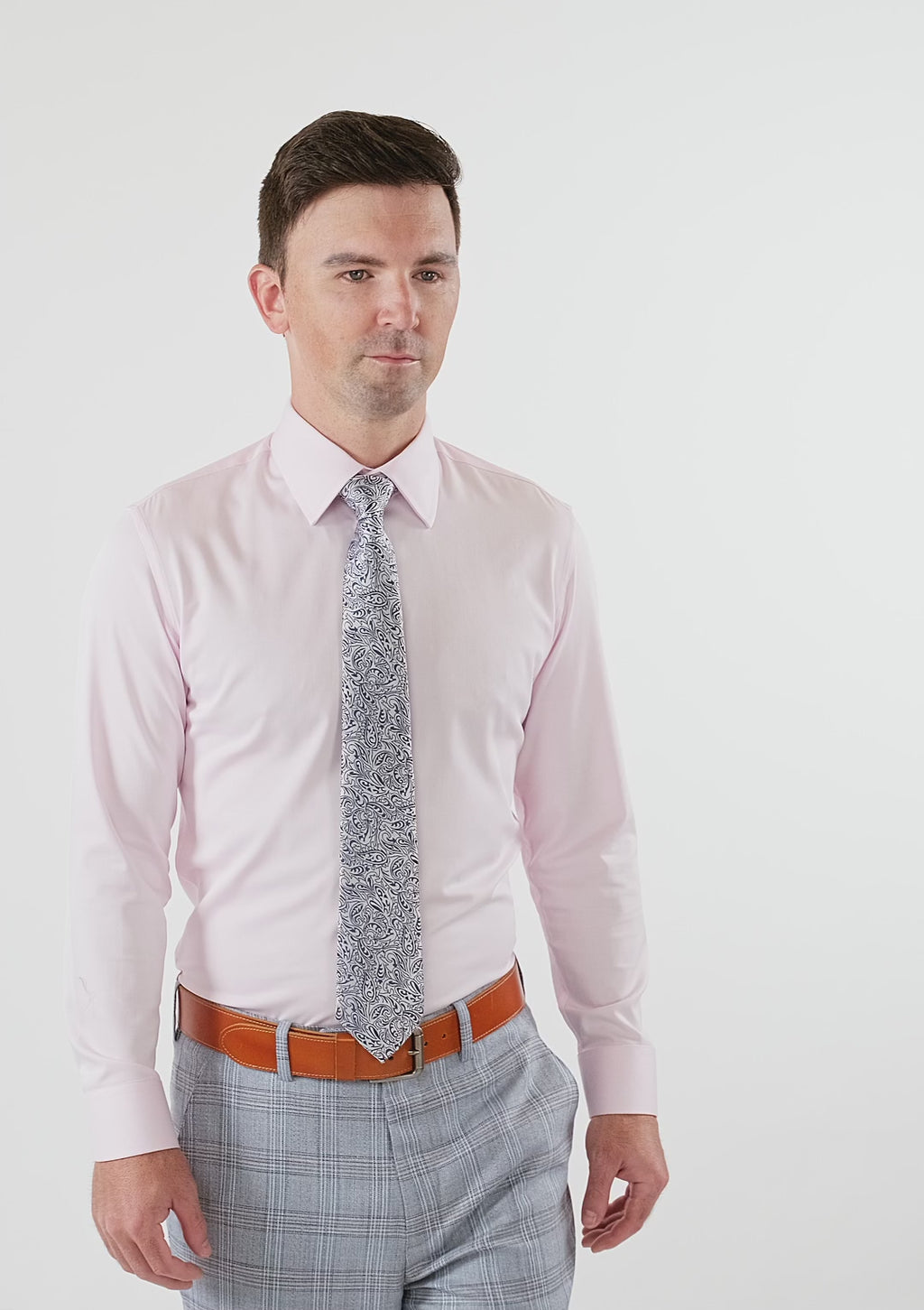 Pastel Pink Bamboo Shirt