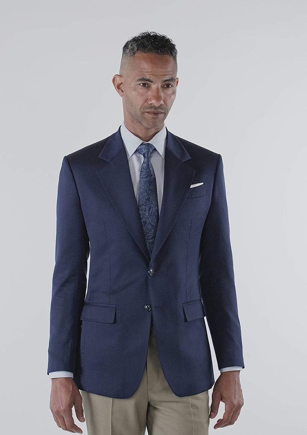 Oxford Navy Ellis Jacket