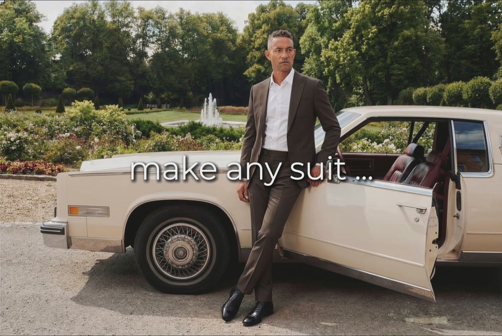 make any suit a tuxedo