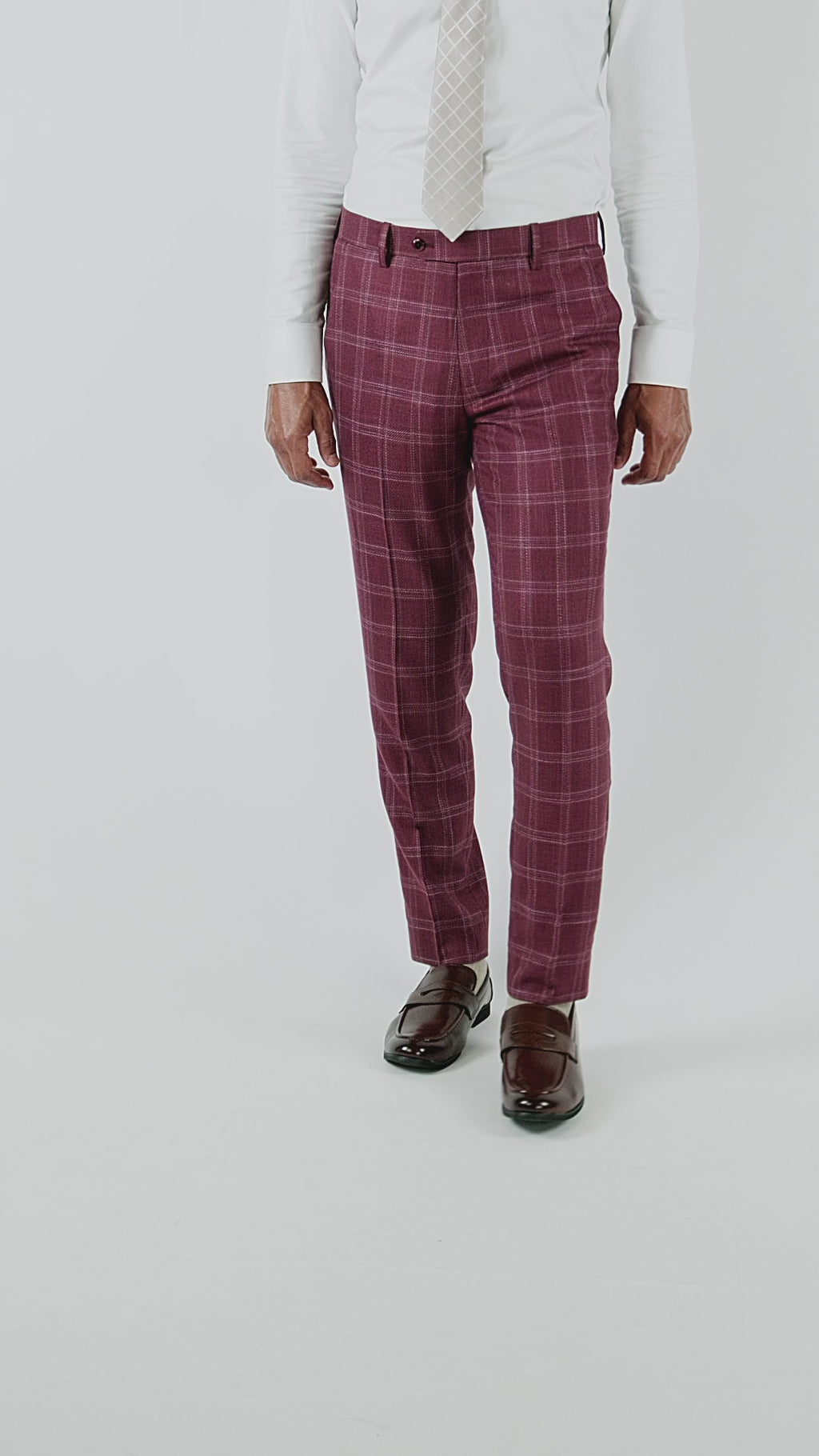 Claret Red Pants