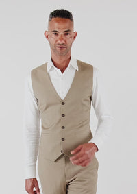 280158 Nobility 120s Light Brown Vest