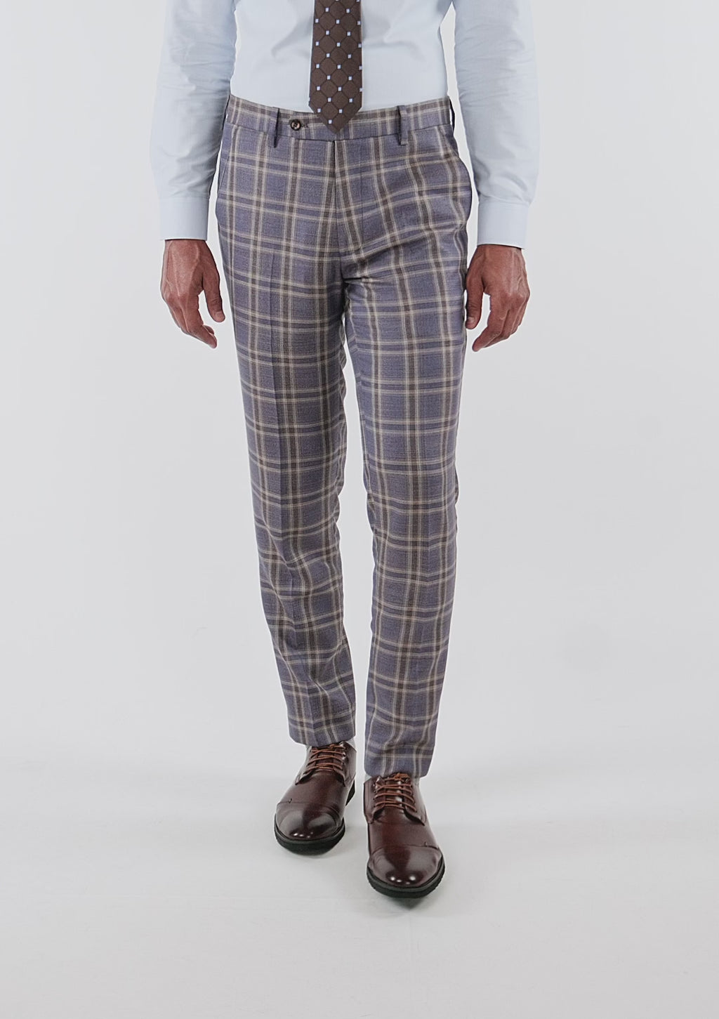 Cincinnati Lilac Checked Pants
