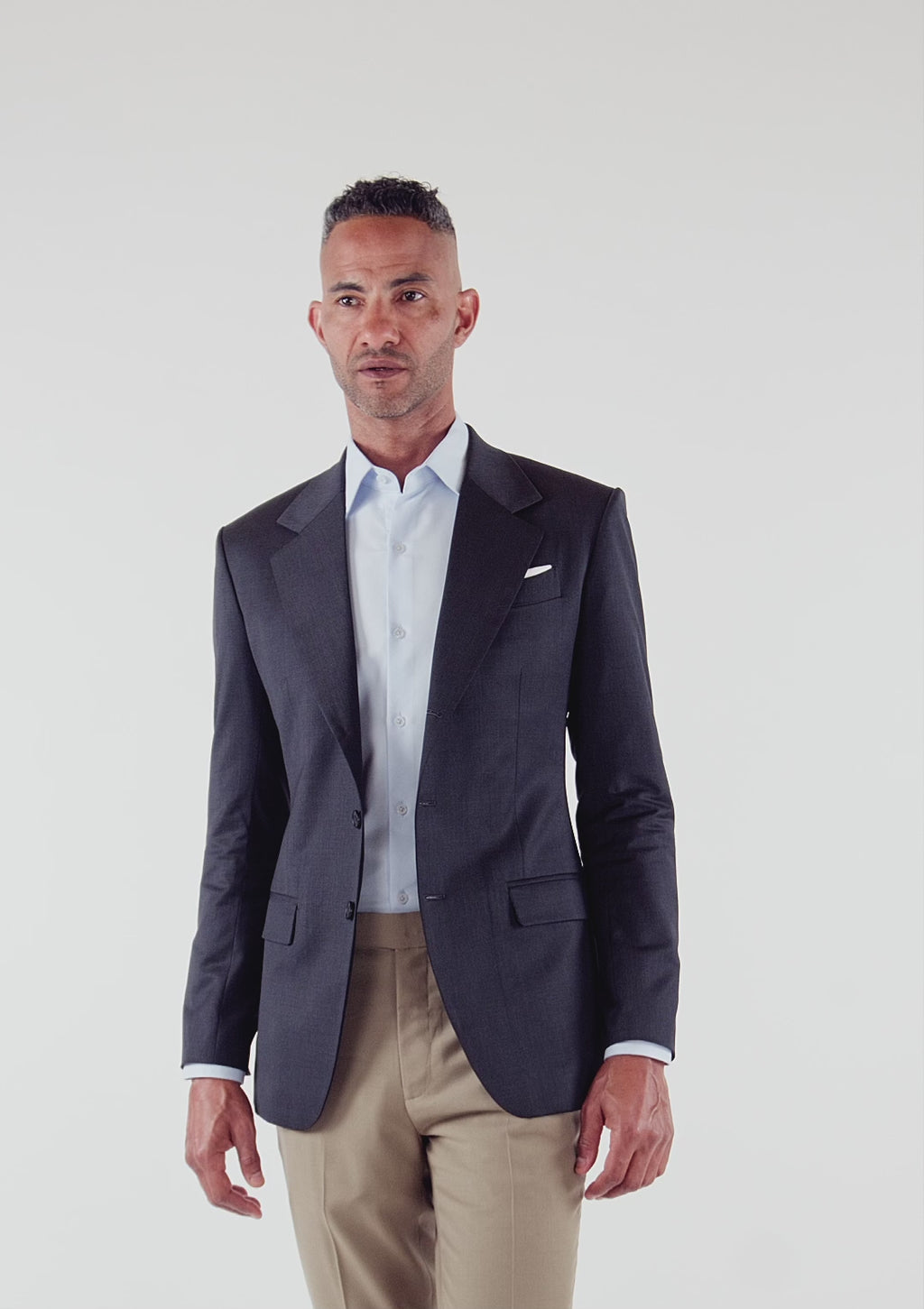 Charcoal Grey Performance Stretch Jacket