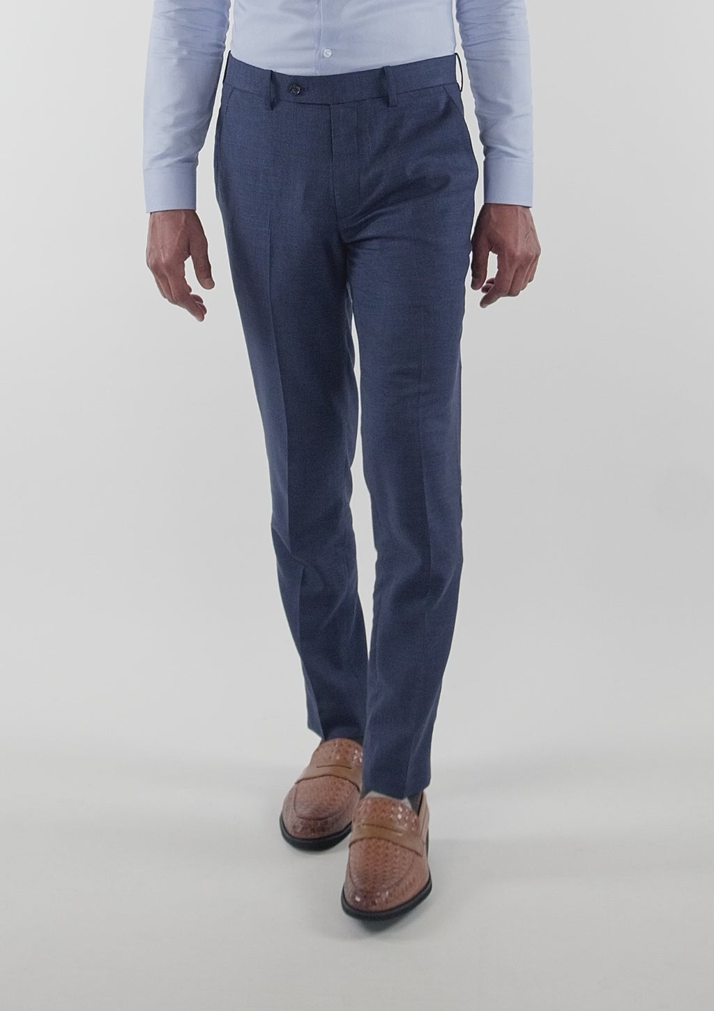 Delft Blue Bamboo Pants