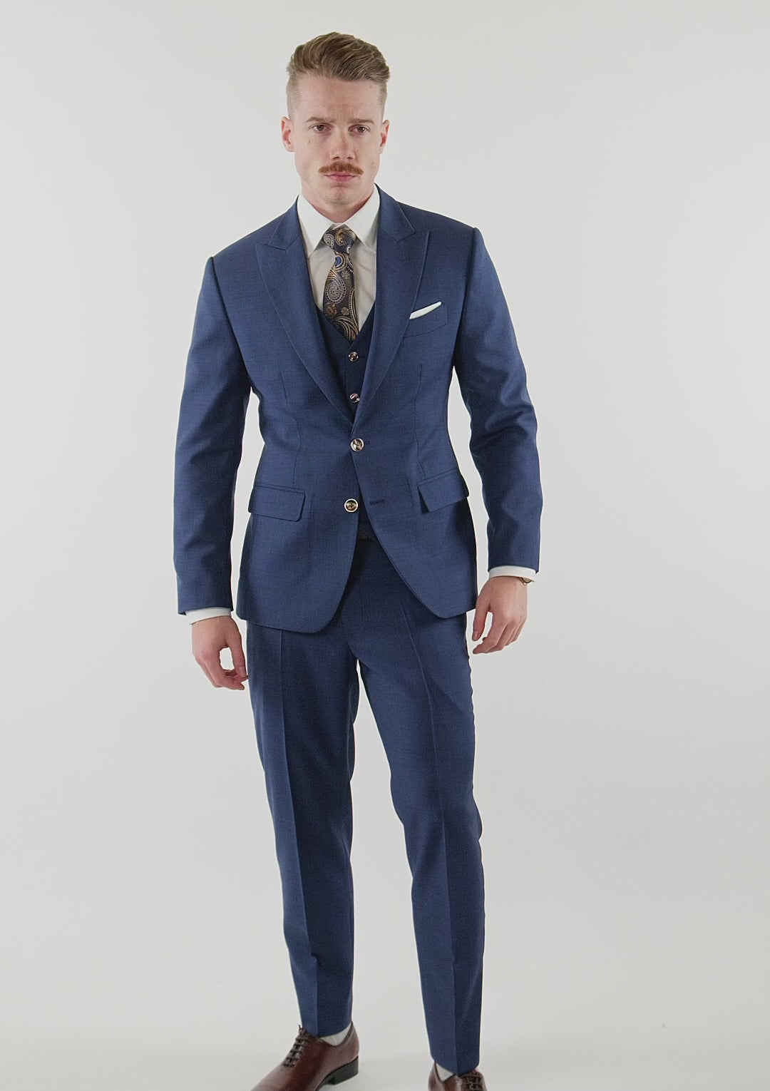 Admiral Blue Bryant Suit - SARTORO