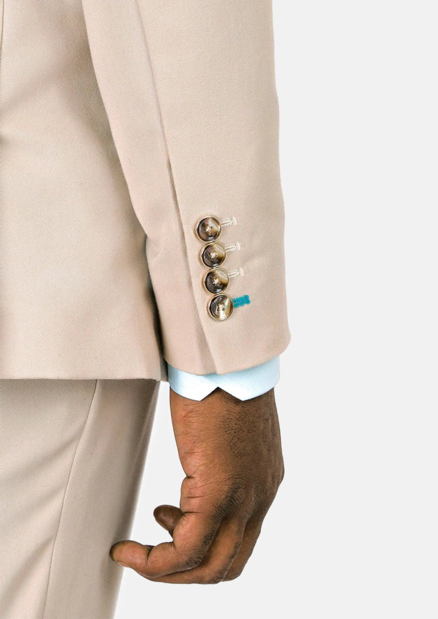 Prince Champagne Cotton Jacket - SARTORO